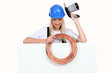 Female plumber