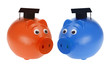 Piggy Banks with Mortarboards