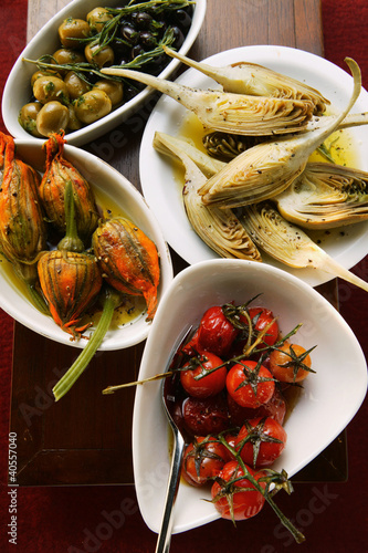 Photo: Assorted antipasti Assorted antipasti