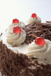 Black Forest gateau (close-up)