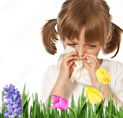 Photo: hay fever - allergic child hay fever - allergic child
