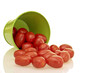 Bucket full of tomatoes Bucket full of tomatoes