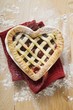 Freshly-baked cherry pie