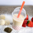 Bubble Tea mit Kokosmilch