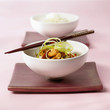 Chinese stir-fry with shrimps
