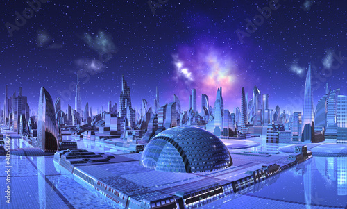 Illustration: year 2057 year 2057