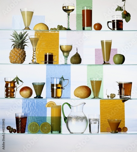 Photo: A selection of non-alcoholic cocktails A selection of non-alcoholic cocktails
