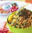 Pasta with capers and basil