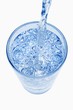 Pouring a glass of water