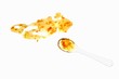 Orange marmalade with spoon