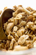 Crunchy muesli, close-up