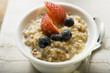Porridge with berries