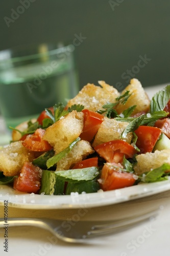 Photo: Fatush (Fried bread salad, Egypt) Fatush (Fried bread salad, Egypt)