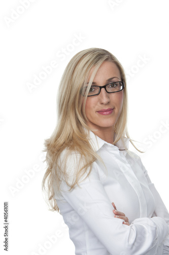 Foto: Freundliche Frau Freundliche Frau