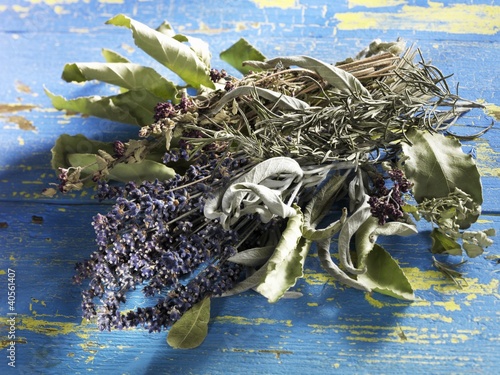 Photo: Dried herbs Dried herbs