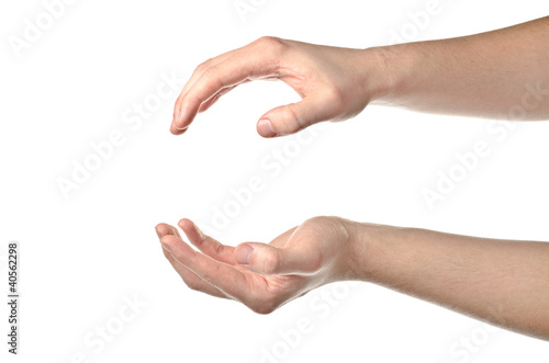 Foto: Male hands Male hands
