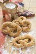 Sweet pretzels for Christmas