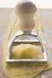 Cutting out home-made ravioli