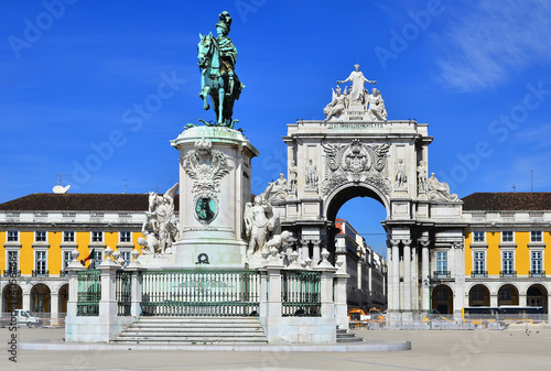 Photo: Praca do Comercio (Commerce Square) in Lisbon, Portugal Praca do Comercio (Commerce Square) in Lisbon, Portugal