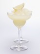 Two Frozen Lemon Margaritas