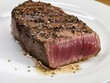 Grilled beef steak (rare)