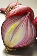 Red onion, halved