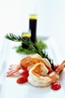 Grilled king prawns, rosemary, olive oil & balsamic vinegar dressing