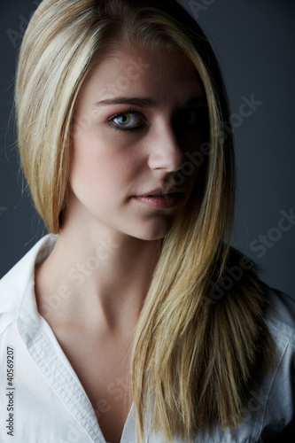 Photo: Beautiful blonde woman Beautiful blonde woman