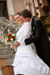 young wedding couple