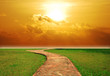 Sunset way background