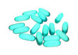 Pain relieving gel caps