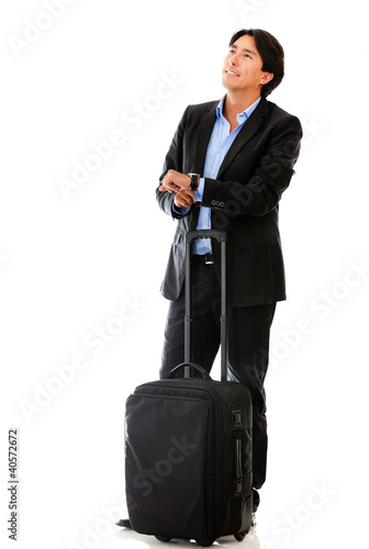 Foto: Business man on a trip Business man on a trip