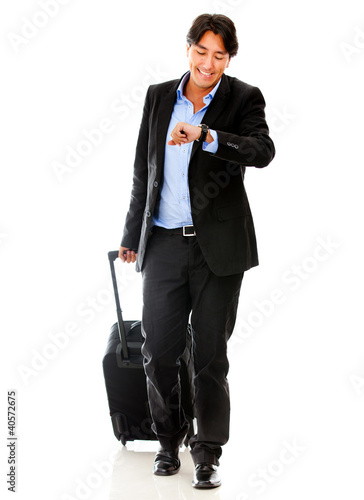 Photo: Man on a business trip Man on a business trip