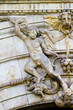 Figure, facade of the University of Alcala de Henares, Madrid, S Figure, facade of the University of Alcala de Henares, Madrid, S