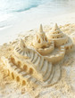 Sand Castle on the Beach Sand Castle on the Beach