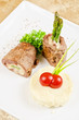 Grilled meat rolls