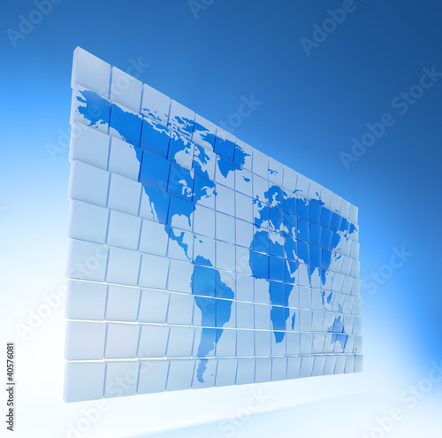 Illustration: World map World map