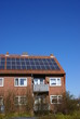 Solaranlage auf einem Wohnhaus
