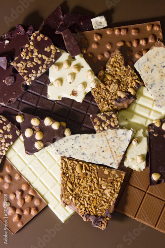 Photo: chocolate bars chocolate bars