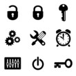 icons of parameters and settings