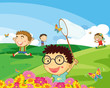 kids in park