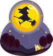 witch flying