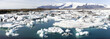 Driftende Eisberge und Eisschollen, Island Driftende Eisberge und Eisschollen, Island