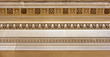 Intricate sandstone cornice work
