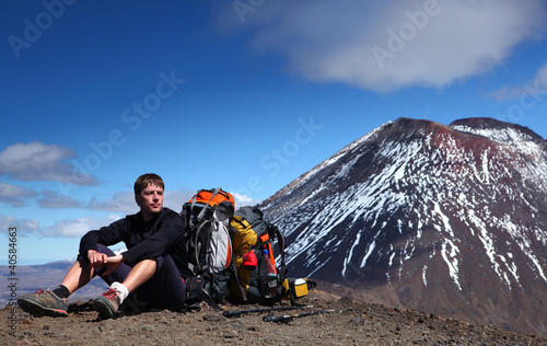 Photo: man in hike man in hike