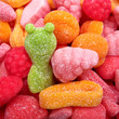assortiment de bonbons acidulés