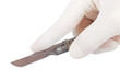 Photo: Hand mit Skalpell Hand mit Skalpell