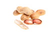 Peanuts isolated on white