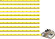 Steel measure tape - inches version
