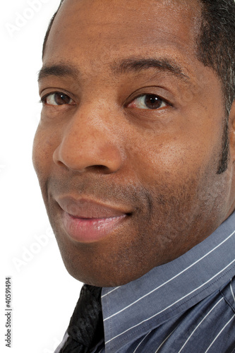Photo: Close-up of african man Close-up of african man